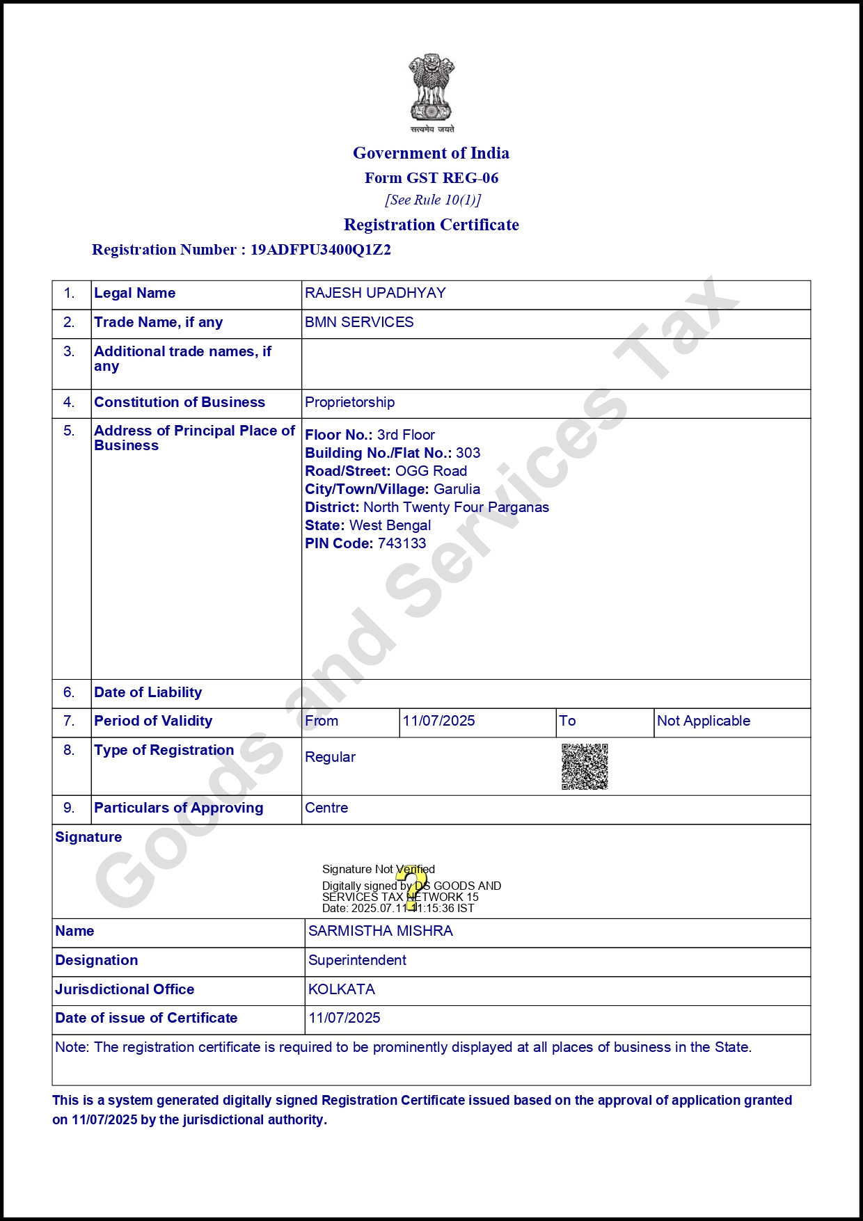 ISO 9001:2015 Certificate
